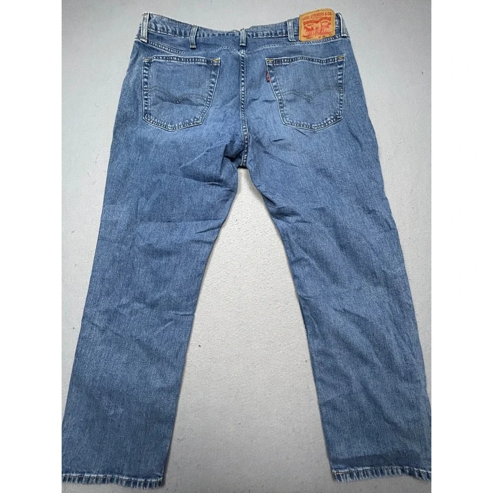 Levi's 559 Relaxed Straight Denim Jeans Blue W38 L30 Mens